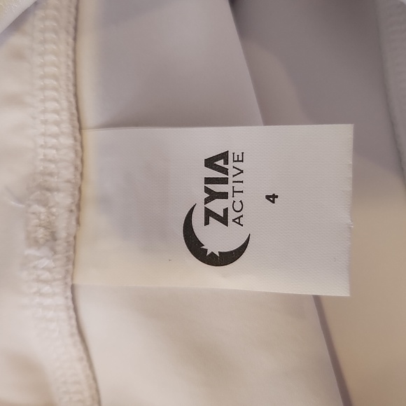 ZYIA Unicorn Iridescent Luxe 24” 7/8 leggings : WHITE - Picture 3 of 3